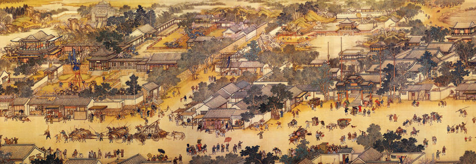 清明上河图高清下载_北宋张择端风俗画超高清图