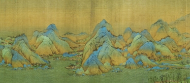 千里江山图高清下载_北宋王希孟青绿山水超高清全卷